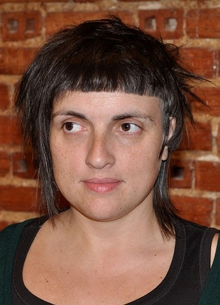 cieniowane fryzury krótkie z krótką grzywką, uczesanie damskie zdjęcie numer 40A